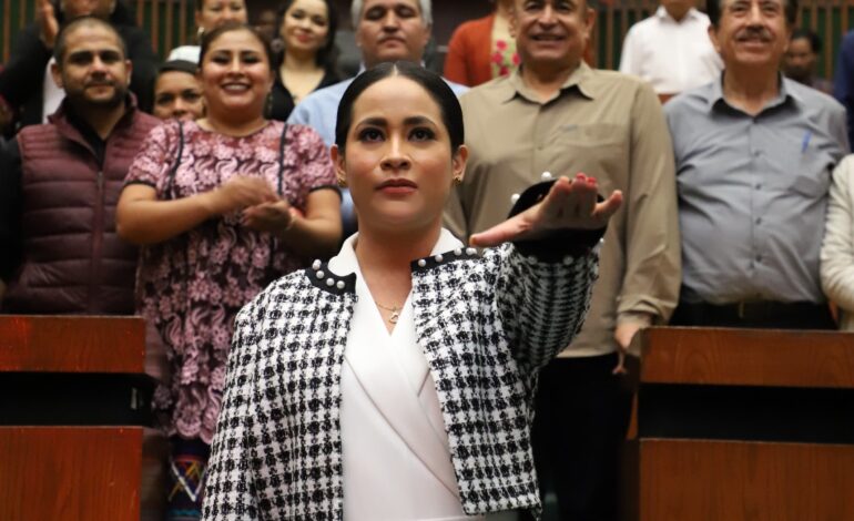 La Joven Diputada Citlali Calixto Nueva Presidenta De La Junta De