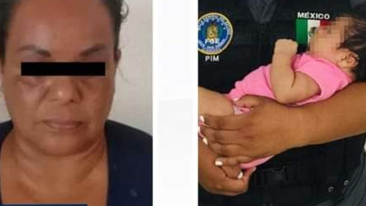 Detienen a mujer en Acapulco por presuntamente robarse a bebé