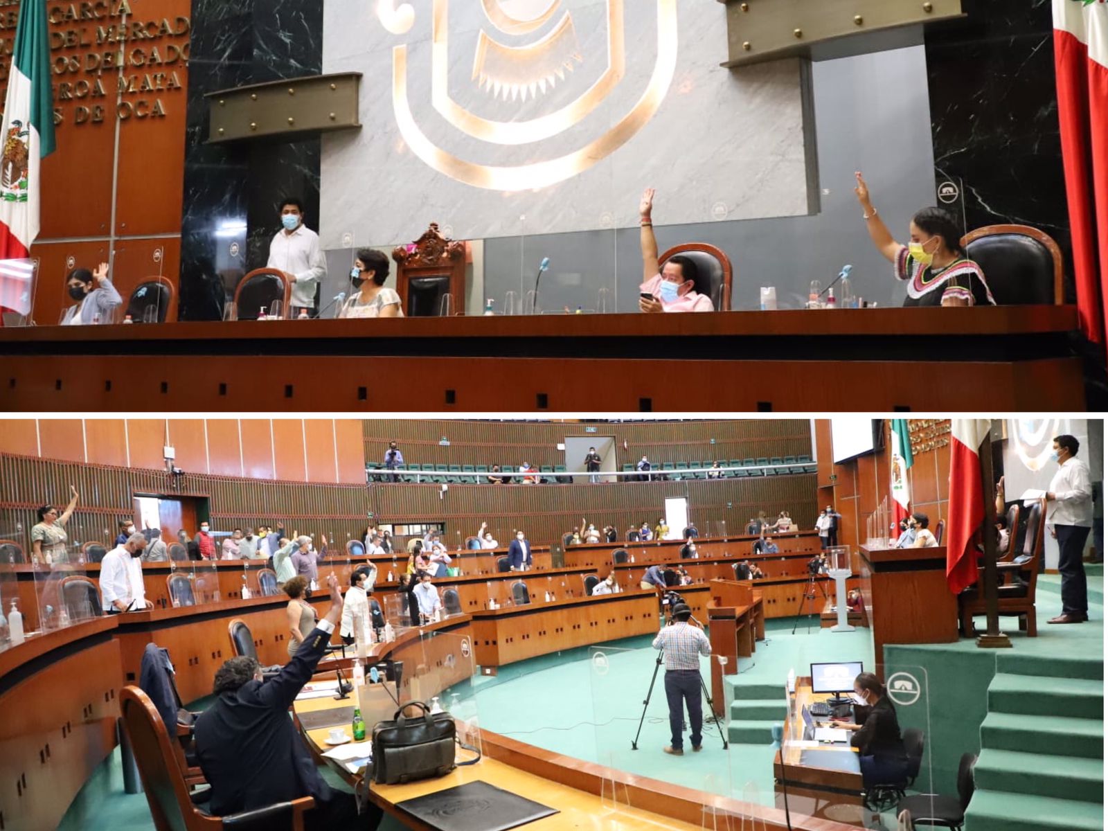 Diputados de Guerrero acuerdan sesión por sexto informe de gobierno en la explanada de la sede legislativa