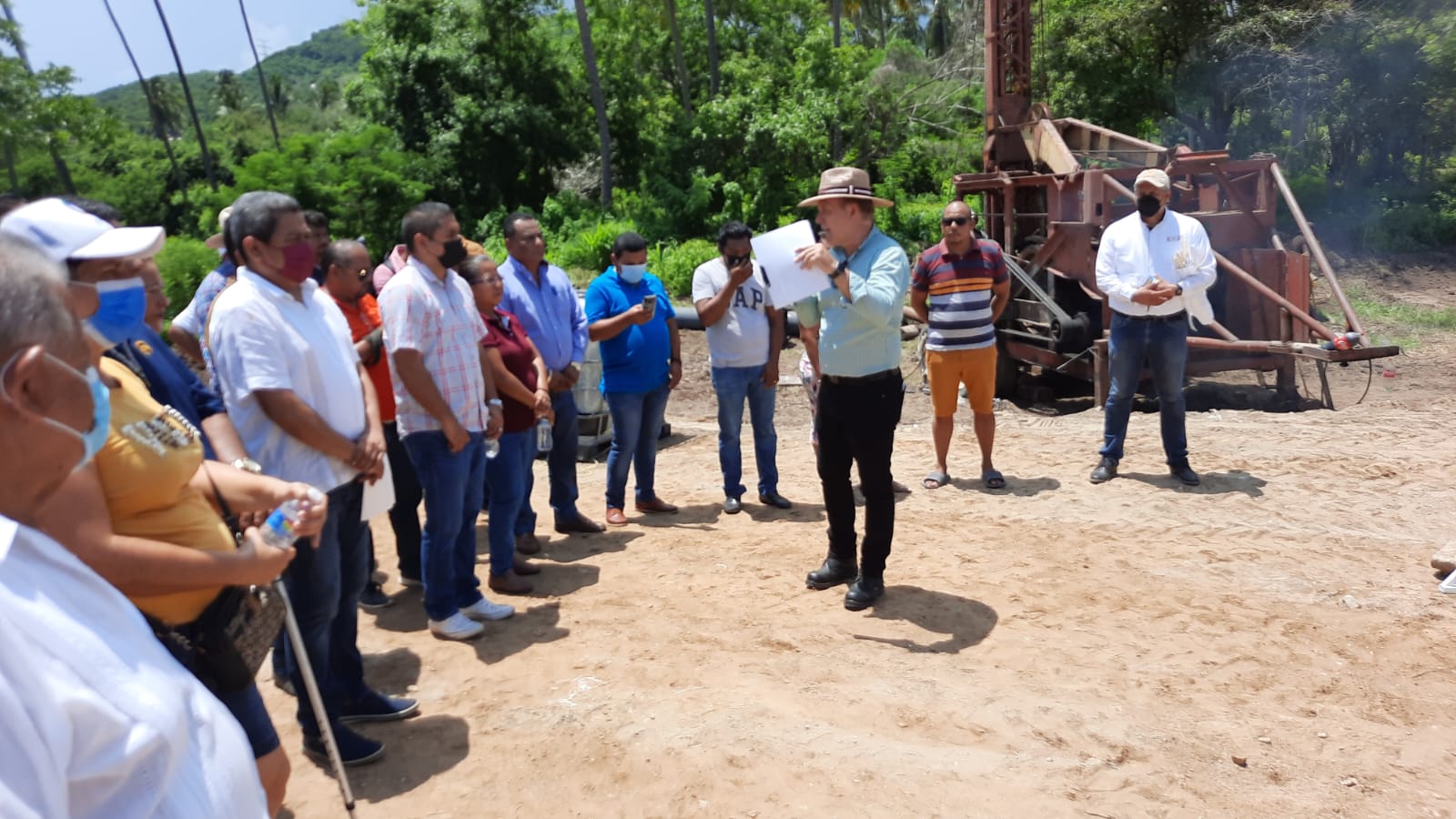 Coyuca de Benítez: Inicia Gobierno de Guerrero construcción del sistema de agua en Bajos del Ejido