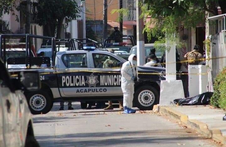 Asesinan a jefe operativo de la Policía Auxiliar de Acapulco