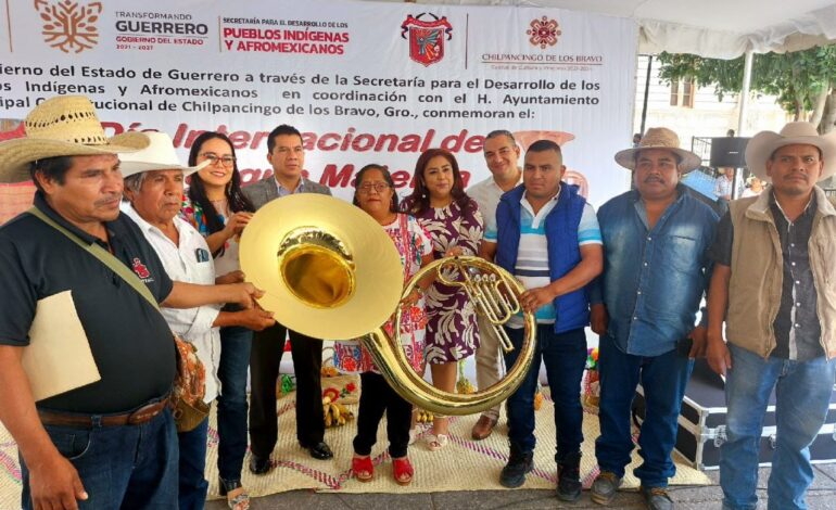 Secretaría de Indígenas organiza encuentro y festival en el Zócalo de Chilpancingo