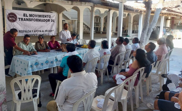 Realizan acto de apoyo a Adán Augusto en Tecpan de Galeana