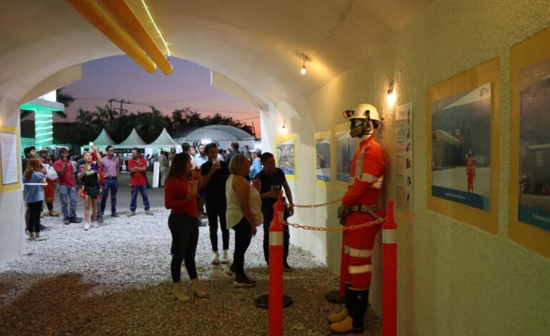 Presenta Media Luna Museo de Minería en la Feria de la Bandera