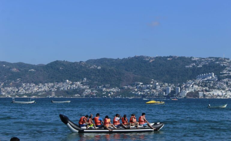 Deja segundo fin de semana largo derrama de más de 845 MDP en Acapulco