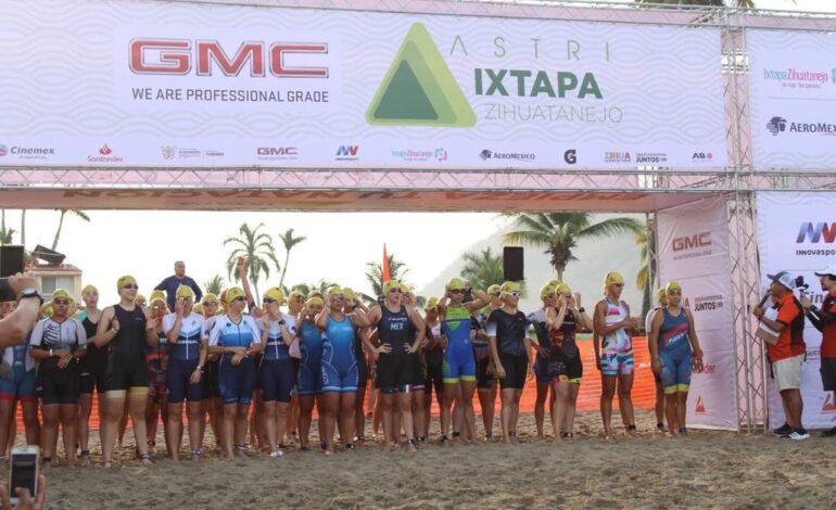 Destinos de Guerrero los preferidos para eventos deportivos, se realiza el Triatlón AsTri Ixtapa Zihuatanejo 2023