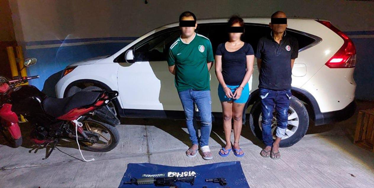 Arrestan a tres personas en Zihuatanejo de Azueta tras agredir a efectivos de diversas corporaciones