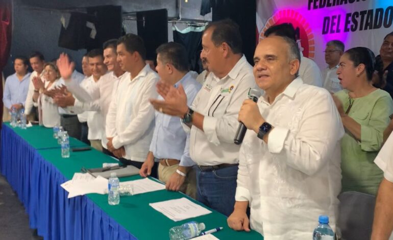 Reconoce Manuel Añorve unidad para elegir a Rodolfo Escobar como secretario General de la CTM en Guerrero