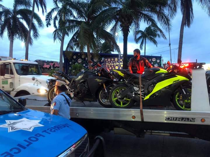 Policía Municipal de Acapulco disuadirá concentración de motociclistas en La Condesa