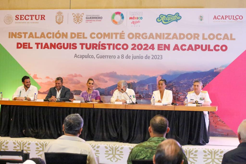 Ya estamos listos para romper todos los récords del próximo Tianguis Turístico 2024, señala la gobernadora Evelyn Salgado