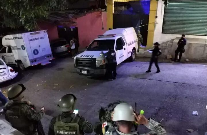 Agresión armada en Acapulco deja un muerto y una person más herida de arma de fuego