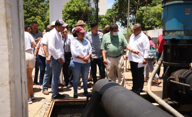 Supervisa Abelina López Rodríguez avance de obras en Acapulco