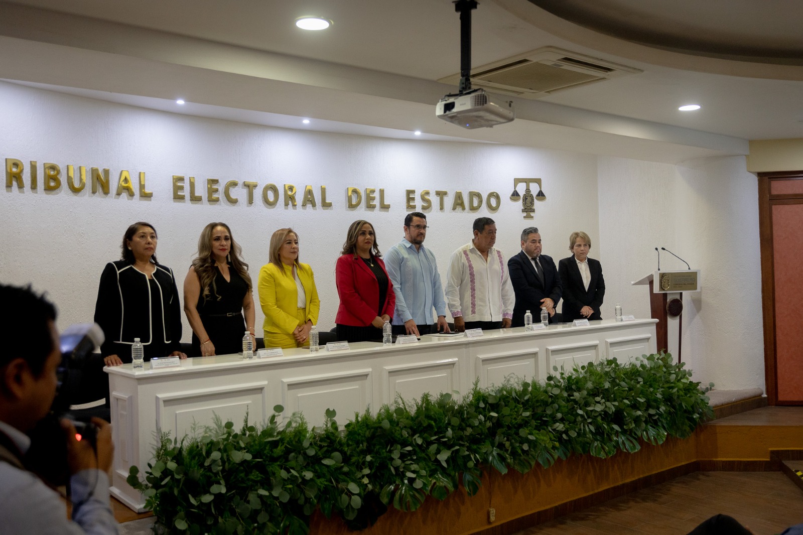 Asiste Ludwig Reynoso al segundo informe del Tribunal Electoral del Estado de Guerrero