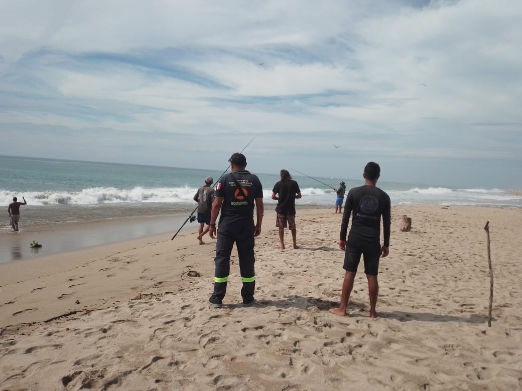 Emiten alerta preventiva por vientos fuertes y evento de Mar de Fondo para los próximos cinco días en la costa