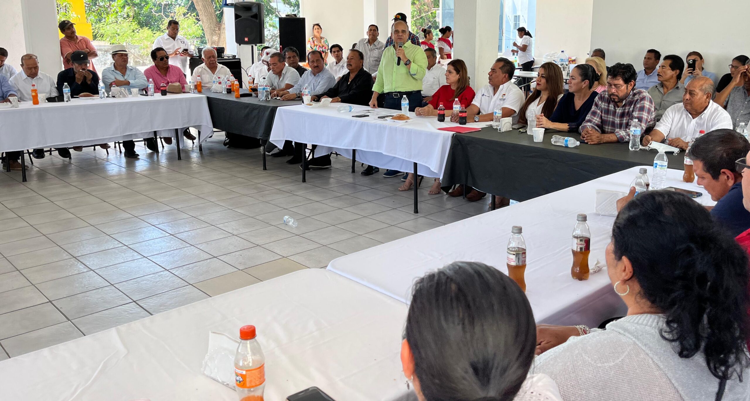 Se reúne Manuel Añorve con dirigentes de la CTM en Guerrero