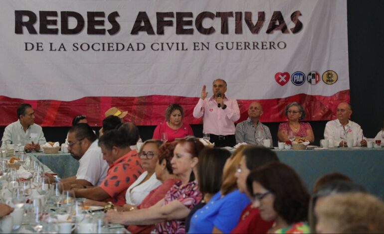 En Guerrero hay empresarios y hoteleros que necesitan apoyos para generar empleos, afirma Añorve en encuentro con sociedad civil