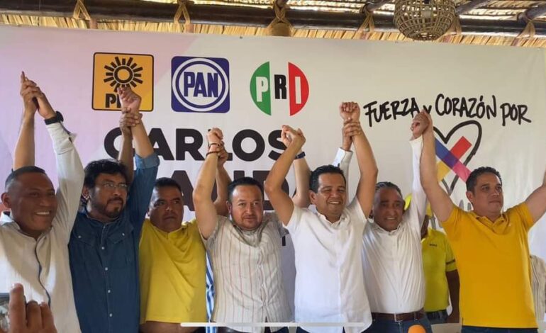 Con un llamado a rescatar a Acapulco de la destrucción, presentan a Carlos Granda como candidato de la alianza Fuerza y Corazón por Guerrero