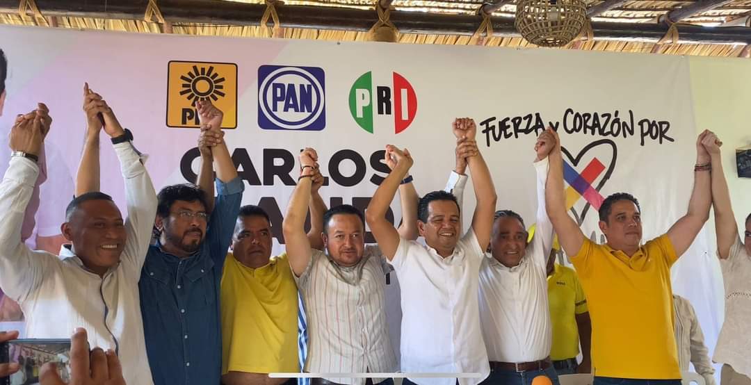 Con un llamado a rescatar a Acapulco de la destrucción, presentan a Carlos Granda como candidato de la alianza Fuerza y Corazón por Guerrero