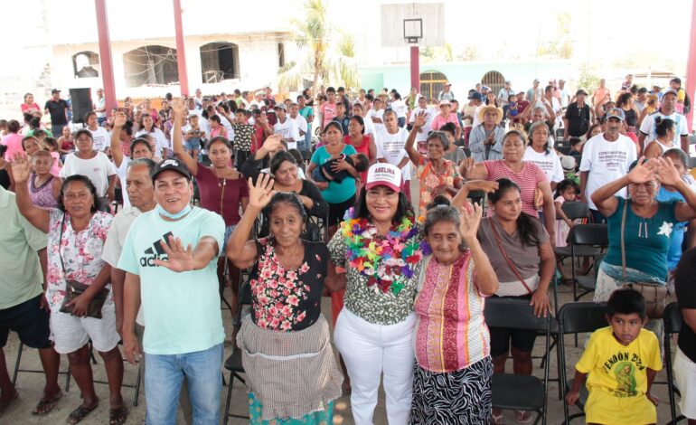 Con honestidad y proyectos, ganaremos este 2 de junio, dice Abelina López Rodríguez en La Estación