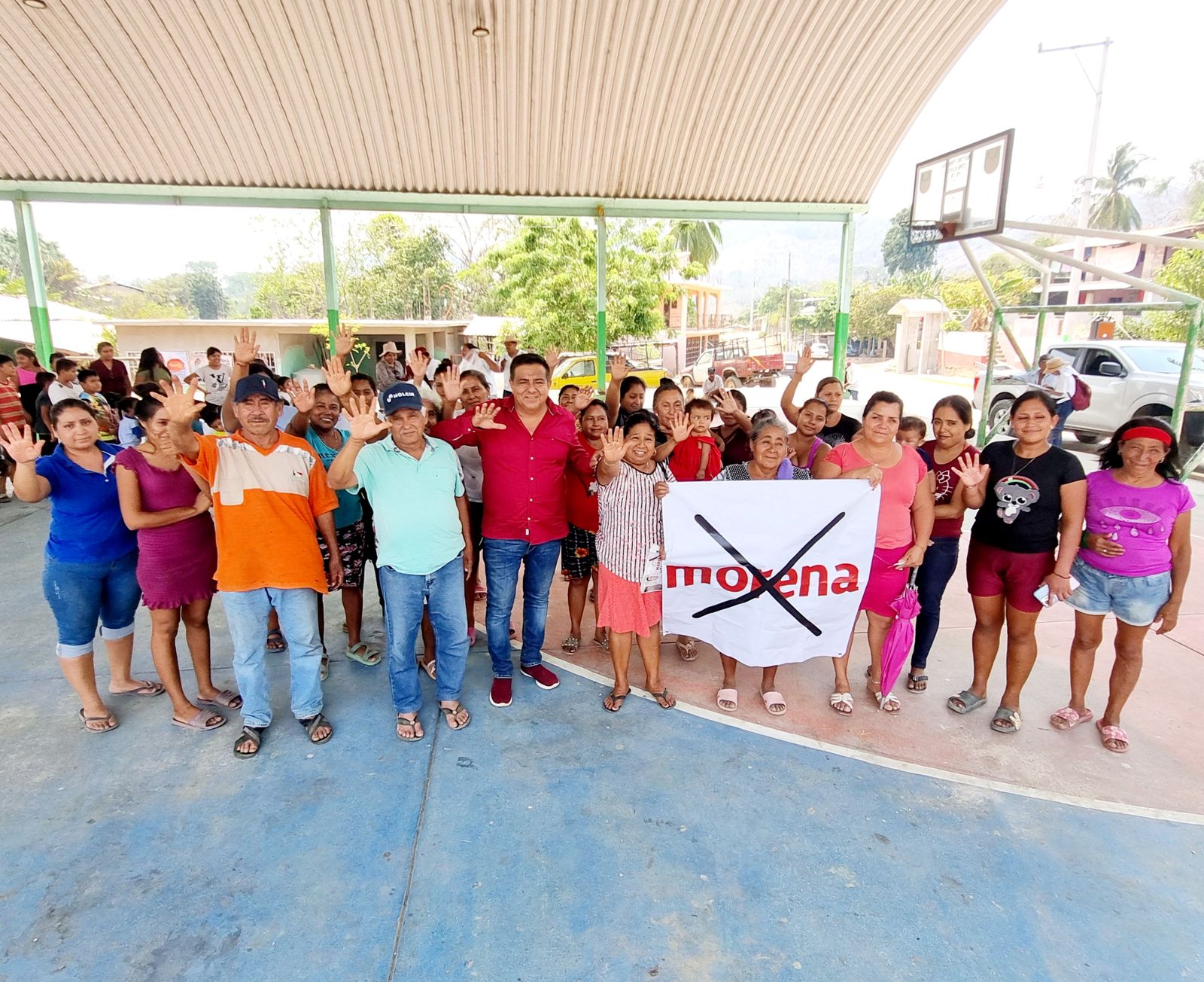 Ocotillo y Tasajeras se pronuncian en apoyo a Marco Tulio