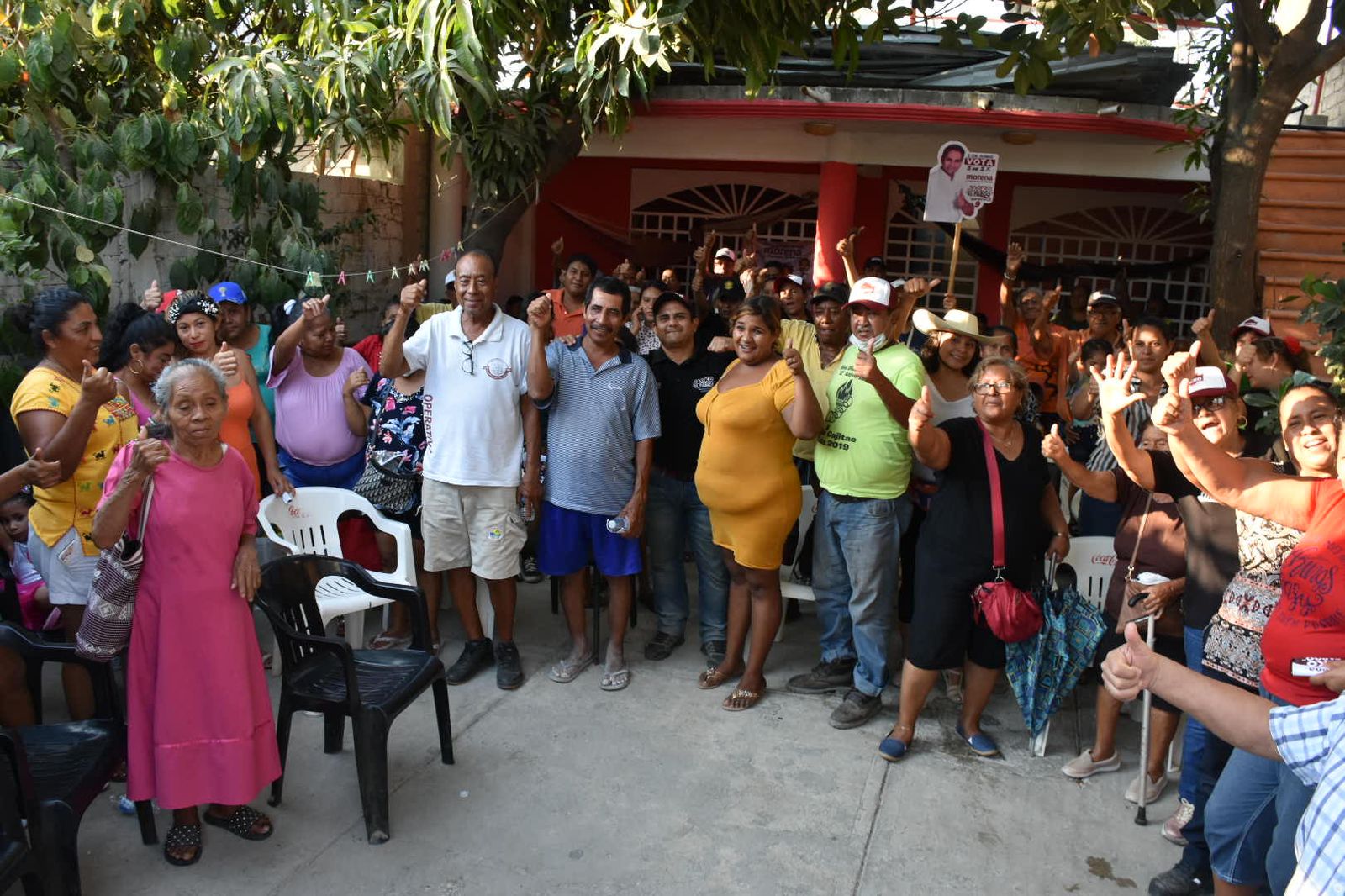 Se refleja la confianza hacia Jacko El Pargo Badillo en el Distrito 9 de Acapulco