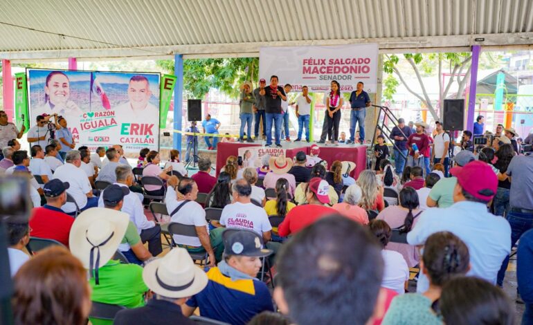 México necesita que se legisle a favor del pueblo, indica Félix Salgado en Iguala