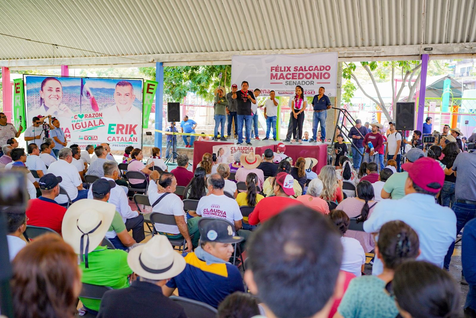 México necesita que se legisle a favor del pueblo, indica Félix Salgado en Iguala