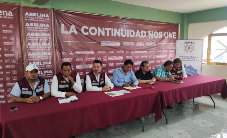 Constructores anuncian su adhesión a la campaña de Abelina López Rodríguez