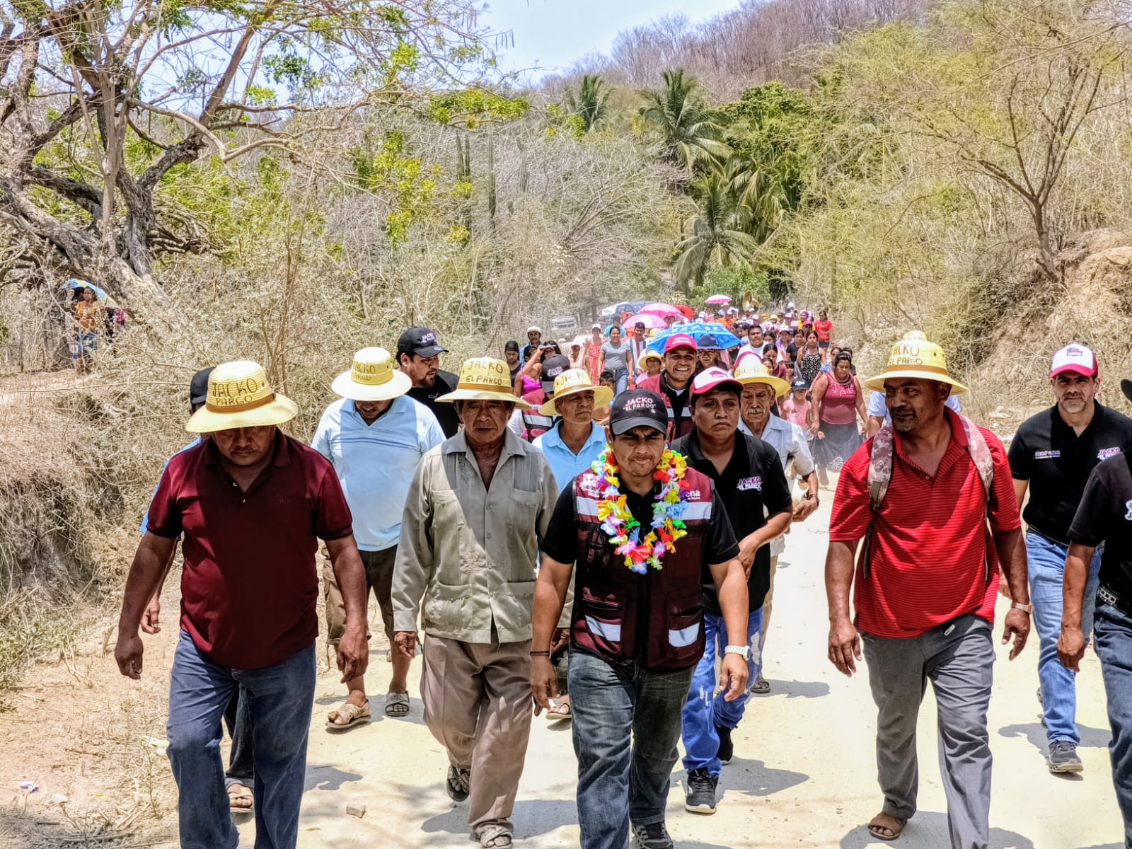 No se dejarán confundir ni engañar, puro Morena votarán en la zona rural de Acapulco