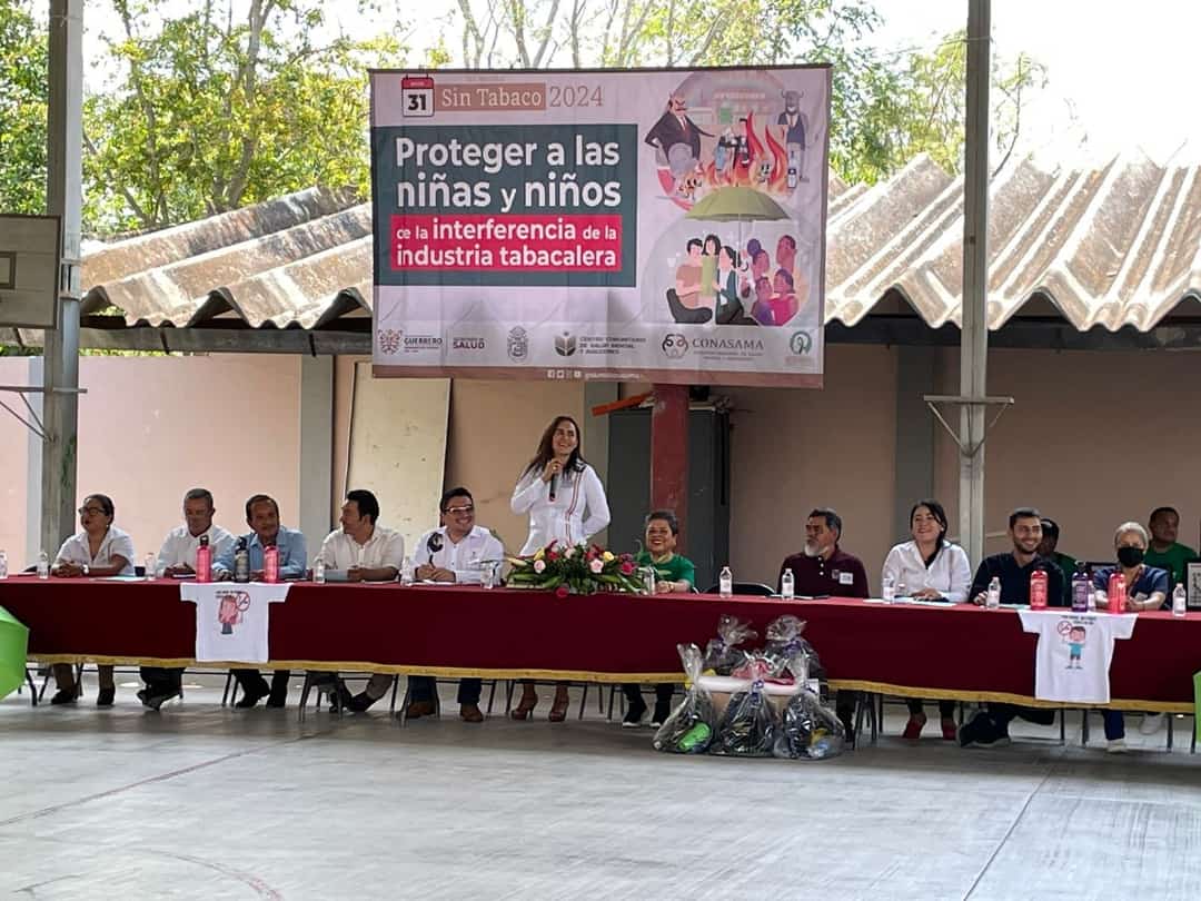 Conmemora la Secretaría de Salud de Guerrero el Día Mundial sin Tabaco