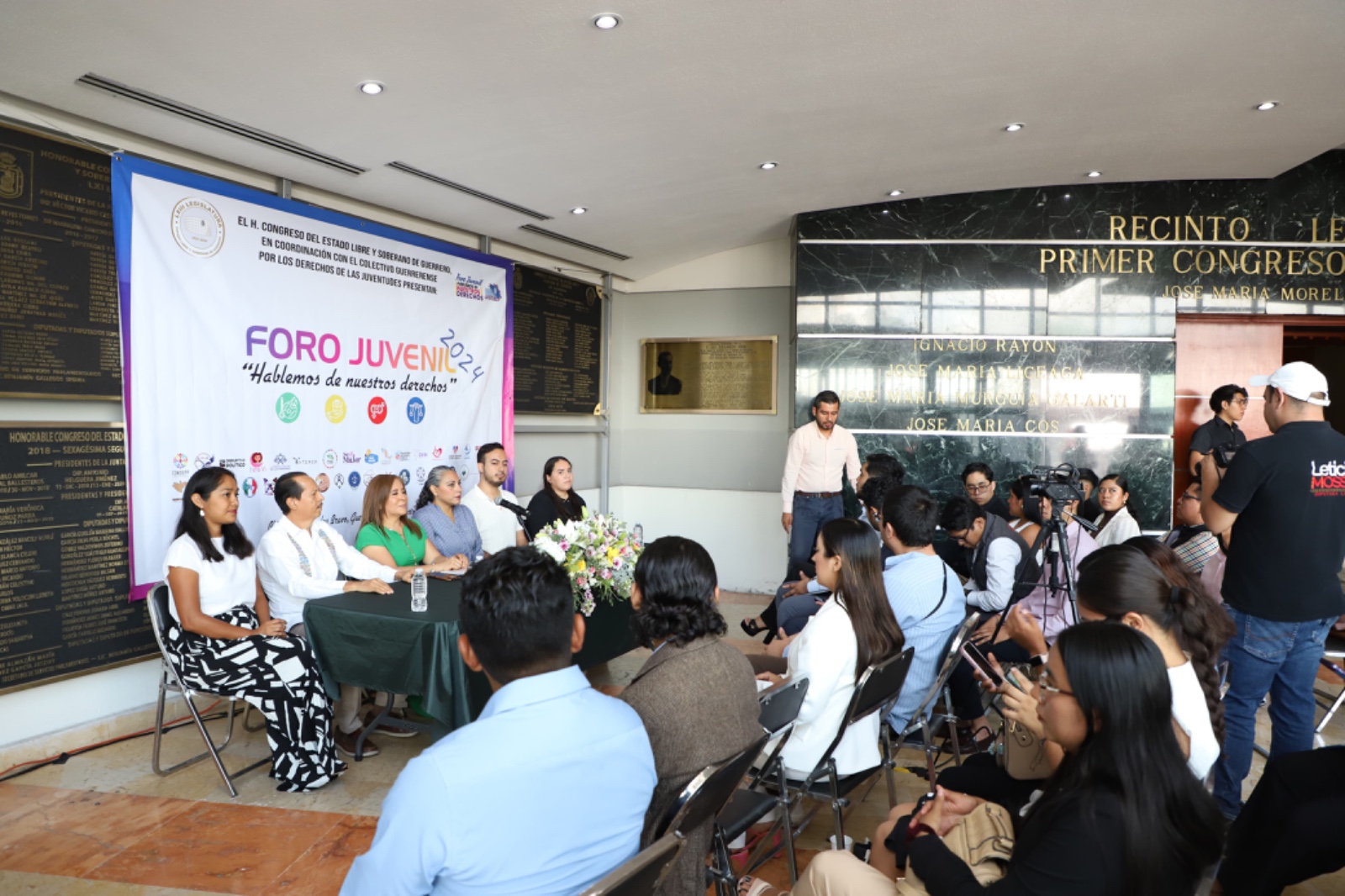 Desarrolla el Congreso el foro juvenil «Hablemos de nuestros derechos»