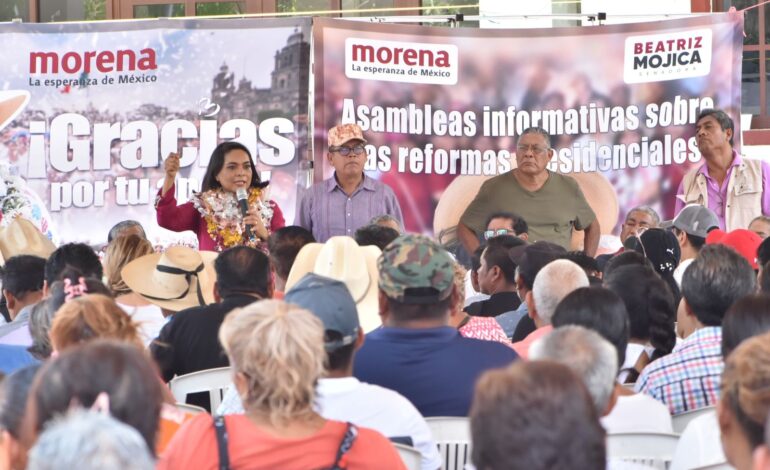 Es importante para la justicia que el pueblo decida los nombramientos en el Poder Judicial: Beatriz Mojica