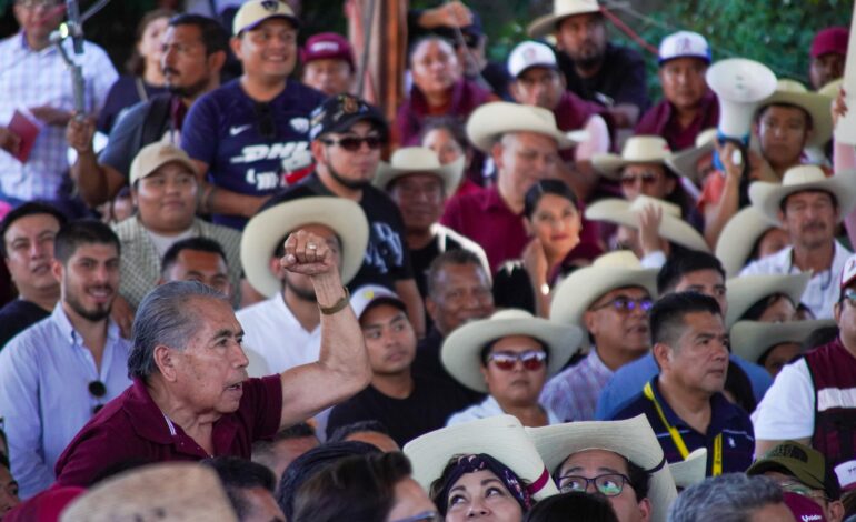 Asamblea Informativa de Morena: «vendrán tiempos electorales y ya nos dijeron, ‘si se van a desgreñar, desgréñense pero adentro del partido'», revela Félix Salgado