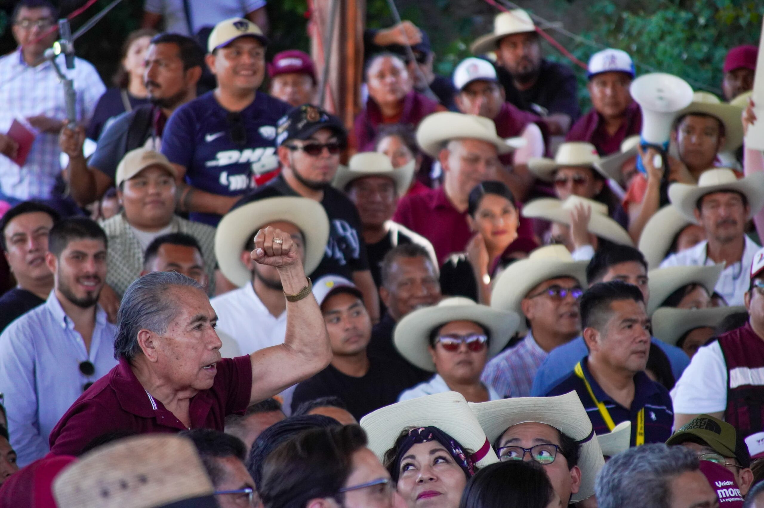 Asamblea Informativa de Morena: «vendrán tiempos electorales y ya nos dijeron, ‘si se van a desgreñar, desgréñense pero adentro del partido'», revela Félix Salgado