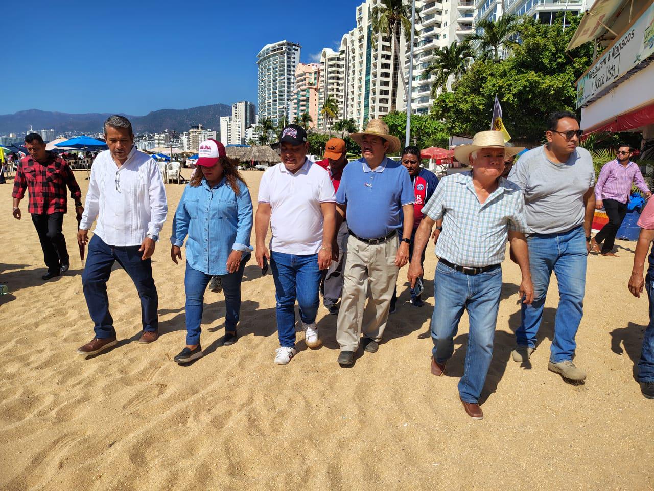 Supervisa Gobierno de Abelina López Rodríguez operativos en zona turística y playas de Acapulco