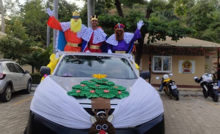 Gran éxito la Caravana de los Reyes Magos del Parque Papagayo