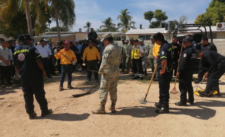 Imparte la Semaren Guerrero cursos de prevención y combate de incendios a brigadistas