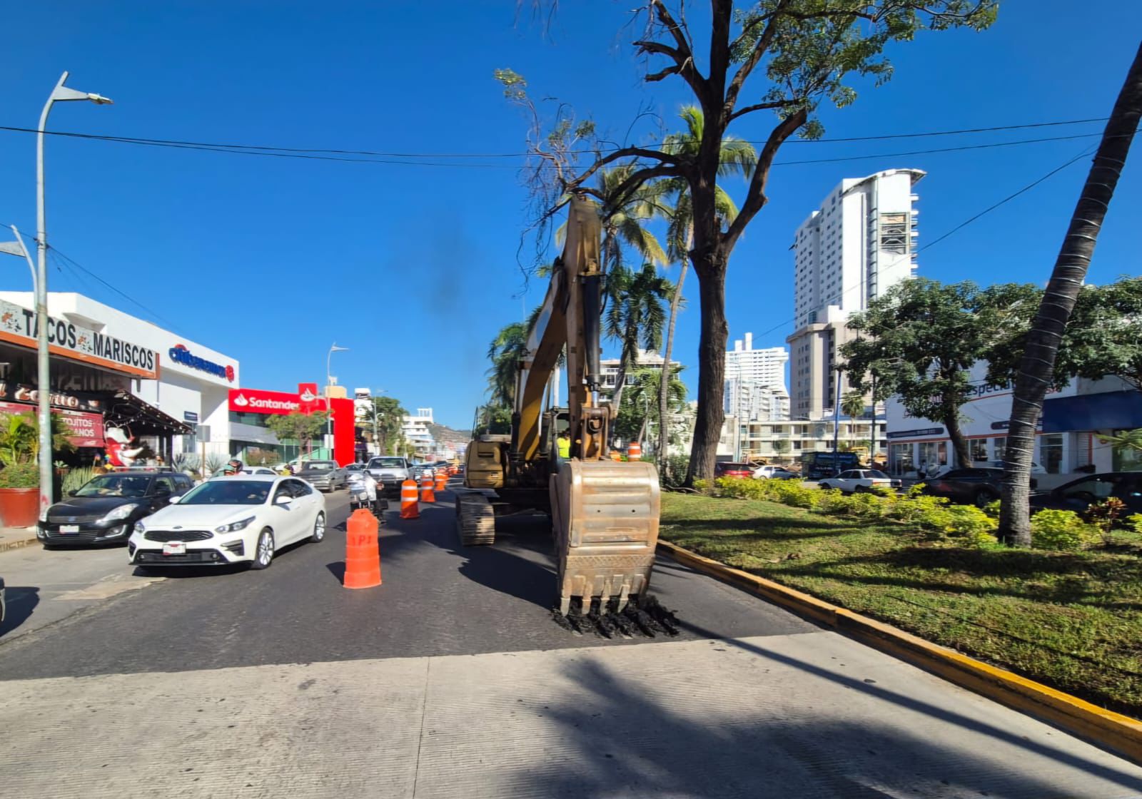 Reiniciará CAPASEG trabajos para concluir segunda etapa del colector Papagayo en la avenida Costera