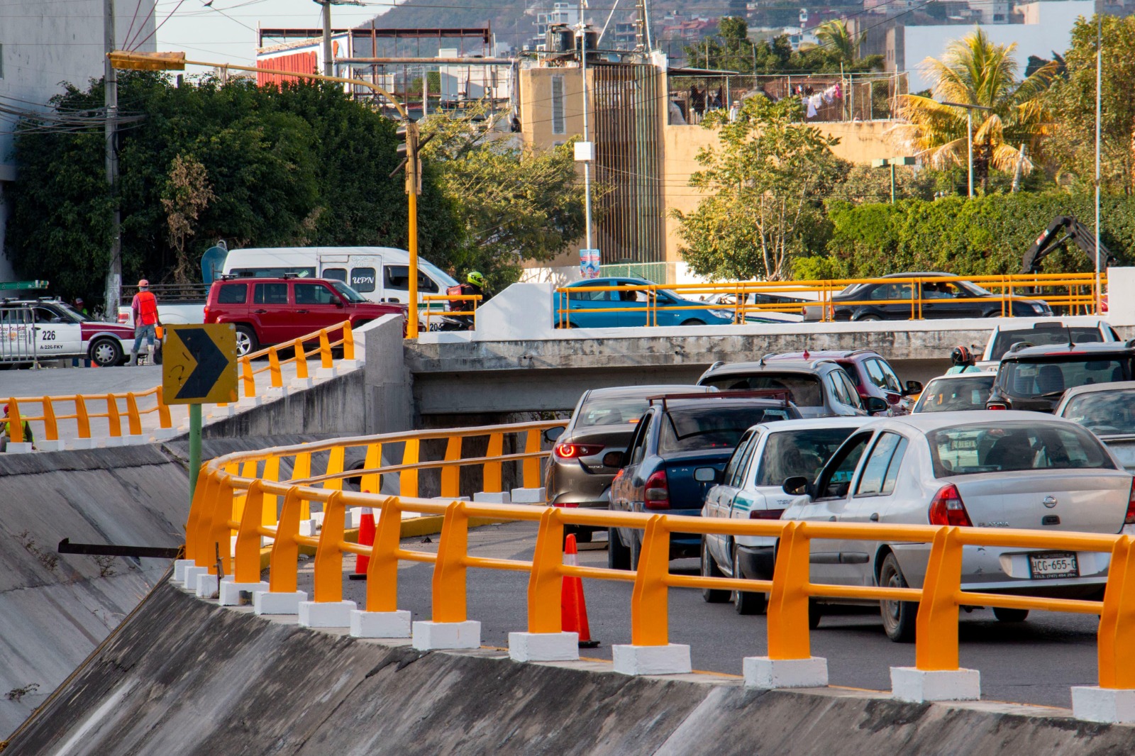 Continúa gobierno del estado con los trabajos de mejoramiento de la imagen urbana de Chilpancingo