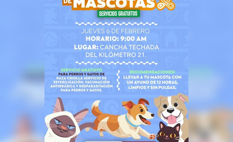 Alista Gobierno de Abelina López Rodríguez jornada itinerante de esterilización de mascotas